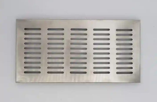 ADISON kitchen jali  shutter grill 8 inch *4 inch size rosegold colour drawer grill jali home decor pack of 3 pcs with screws new age drawer decor