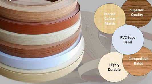 Adison edge banding tape wooden colour khaki colour 20 mtr.  Roll 2 cm width PVC material  edge  bending tape with edge  bending adhesive