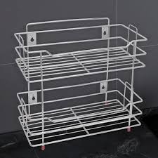 ADISON 2 shelf bottle pull out kitchen basket stainless steel size 4.5 mm (6 inch) pack of 1