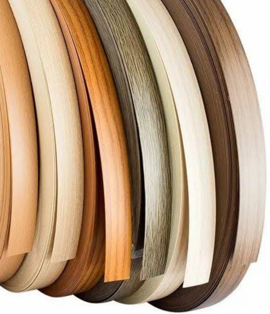 Adison edge banding tape wooden colour khaki colour 20 mtr. Roll 2 cm width PVC material edge bending tape with edge bending adhesive