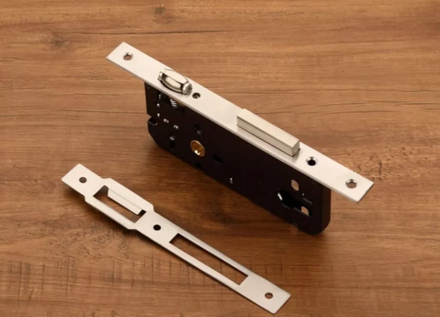 Adison handle mortise lock body set stainless steel set with key function and all accessories pack of one set lock body set