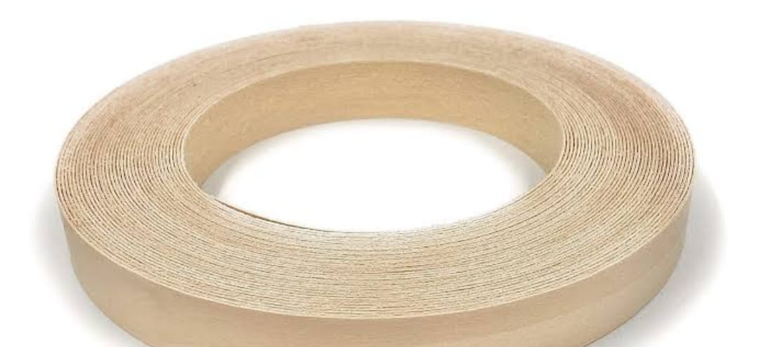 Adison edge banding tape wooden colour khaki colour 20 mtr. Roll 2 cm width PVC material edge bending tape with edge bending adhesive