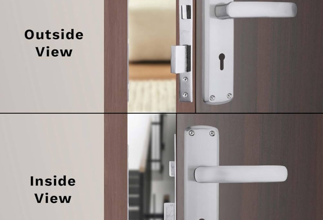 Adison handle body set handled body stainless steel with all screws and accessories handle body set pack of 1 set