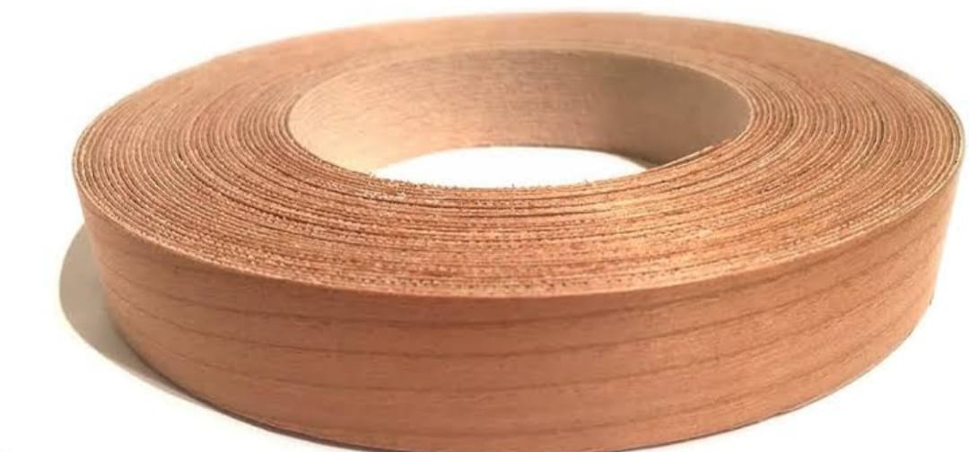 Adison edge banding tape wooden colour khaki colour 20 mtr. Roll 2 cm width PVC material edge bending tape with edge bending adhesive