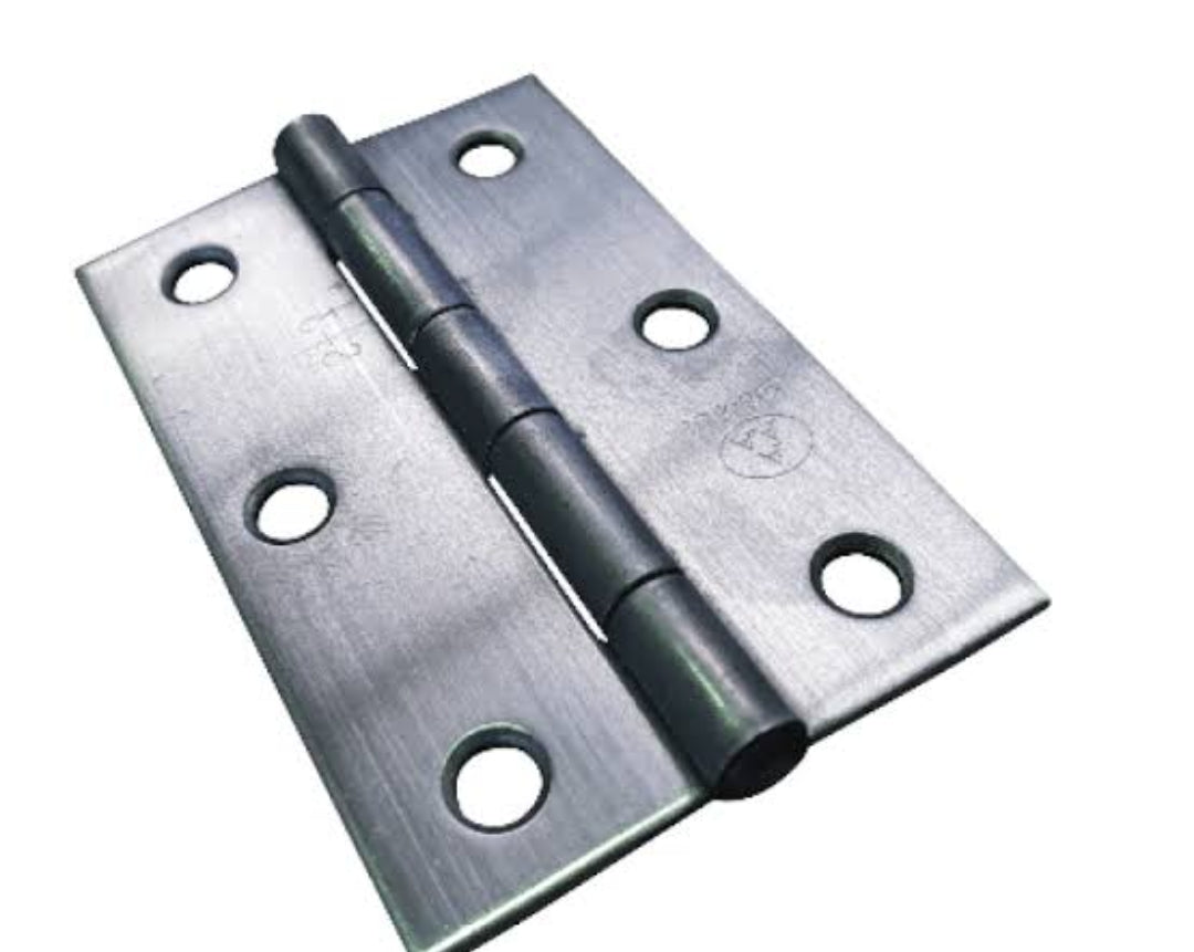 Adison butterfly Hinges pack of 2 pairs 4 pieces with screws stainless steelHinges for hanging doors and can handle up to 72 -80 kg door 5* 12 in size