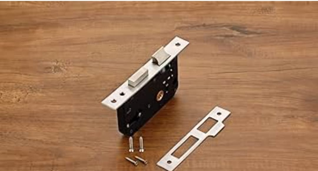 Adison handle mortise lock body set stainless steel set with key function and all accessories pack of one set lock body set