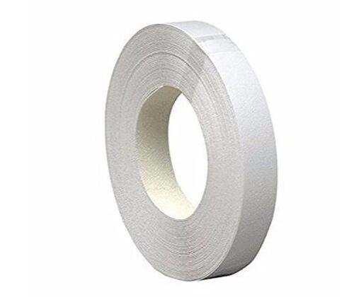 Adison 40 mm width ruffing edge banding 0.6 mm thickness 50 mtr. bundle roll frosty white matt gloss finish highly strechable twistiting edge banding  pack of 1 glue tube and edge banding roll