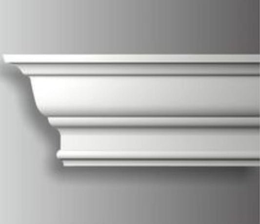 ADISON PVC wooden moulding strips white colour glossy finish styling wooden strips (cheepe ) pack of 10 pcs 4 ft.size