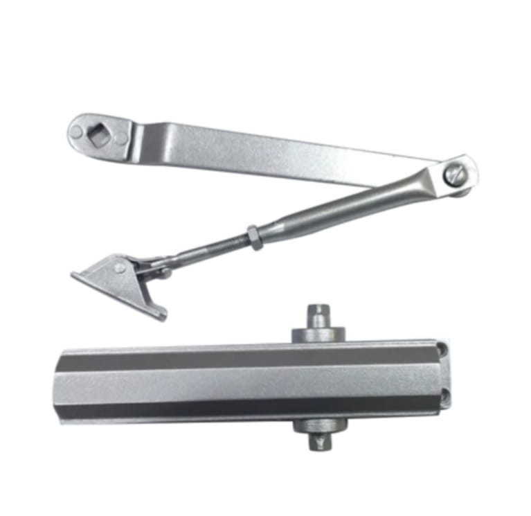 Adison section door closer sleek door closer 80 kg weight capacity manual heavy duty door closer 2 yrs warranty with all fitting accessories and screws pack of 1 set