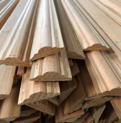 Adison Wooden Moldings/Casings/claddings, Size 1 x 5 soot (pack of 11-12 pieces of 4 foot) first grade