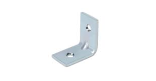 ADISON right angle brackets 2 cm square shaped l patti mild steel material pack of 25 pcs with screws