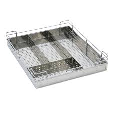 ADISON Sheet cutlery basket stainless steel size 4.5mm ( 19 X 20 X 4 ) PACK OF 1