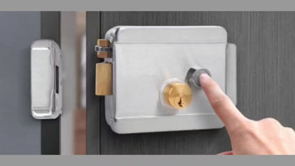 Adison rim lock super security lock with remote opening function electronic main door lock stainless steel comes with 2 year warranty