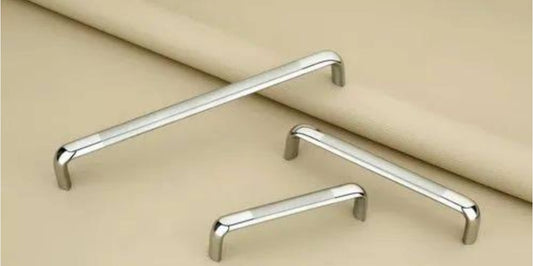 Adison oval-D handle stainless steel heavy duty handles 6 inches pack of 2 and get 1 free superior quality handle with screws