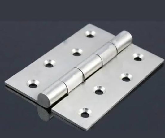 Adison butterfly Hinges pack of 2 pairs 4 pieces with screws stainless steelHinges for hanging doors and can handle up to 72 -80 kg door 5* 12 in size
