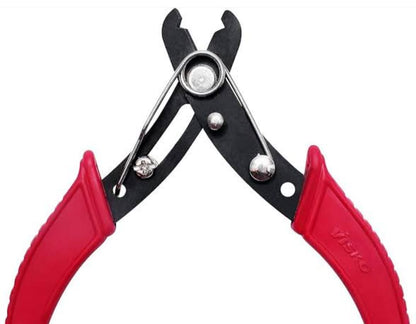 Adison wire stripper wire cutting plier  stainless steel heavy duty pack of 2 pieces wire stripper red colour heavy duty with shock absorbing grip
