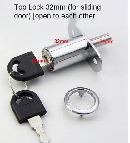Adison stainless steel push lock heavy duty pack of two locks with accessories and screws superior quality