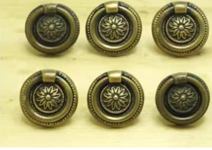 Adison stainless steel gold colour knobs heavy duty pack of 3 knobs and get 1 free superior quality knobs for drawers with all screws
