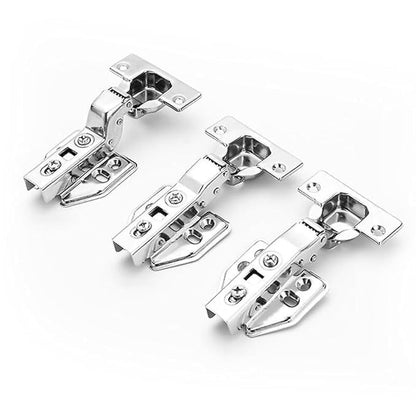 Adison automatic slow motion Hinges 0 degree  for automatic door wardrobe door closing pack of two pairs 4 pieces with  screws