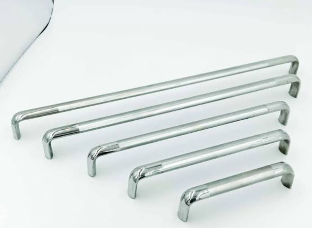 Adison oval-D handle stainless steel heavy duty handles 6 inches pack of 2 and get 1 free superior quality handle with screws
