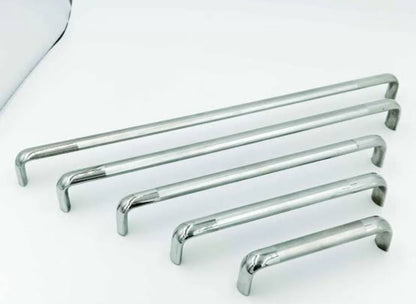 Adison oval-D handle stainless steel heavy duty handles 6 inches pack of 2 and get 1 free superior quality handle with screws