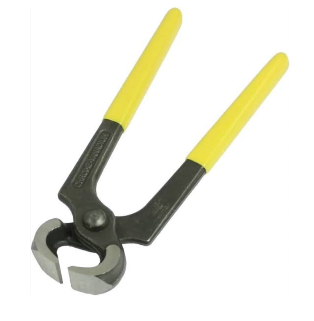 Adison stainless steel pincer jamura pack of 1 piece for removing nail sharp blade and pack of 1 piece with rubberised shock absorbing grip