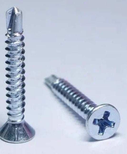 Adison self drilling screw 3.9*25mm  with sharp and and stainless Steel head self drilling screws pack of200  pieces screws