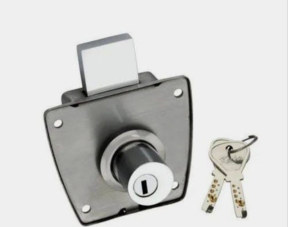 Adison cupboard lock 15mm long latch stainless steel  pack of 2 locks comes with 2 computerised keys and accessories best security lock