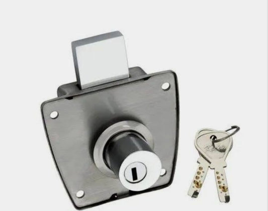 Adison cupboard lock 15mm long latch stainless steel  pack of 2 locks comes with 2 computerised keys and accessories best security lock