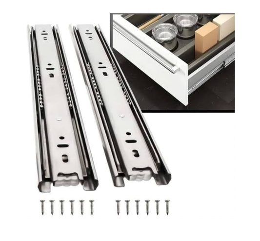 Adison drawers slide  comes with 5 year warranty  with  screws, 12 inches drawer channel for pieces drawer slides compatible with 42-45 kg drawer load