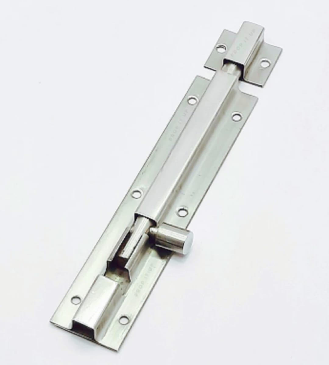 Adison tower bolt SS aluminium finish stainless steel 4 inches  chitkani pack of 3 Tower bolts with screws and accessory