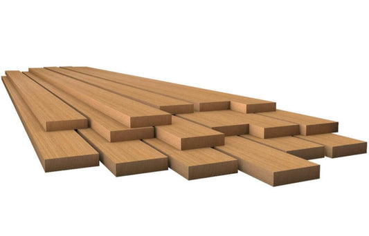 Adison wooden teak strips 25*10 (50) feet chipe best  finish wooden teek strips pack of 12 to 14 pieces of 3-4 feet