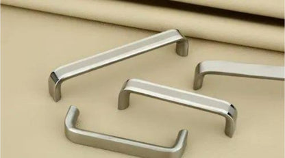Adison oval-D handle stainless steel heavy duty handles 6 inches pack of 2 and get 1 free superior quality handle with screws