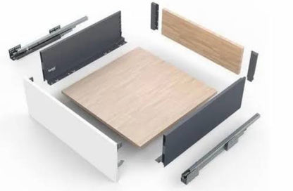 Adison heavy  duty Tandem box drawer channel drawer  slides 18 inches with 6 inches breath tandem  box channel pack of 1 channel set